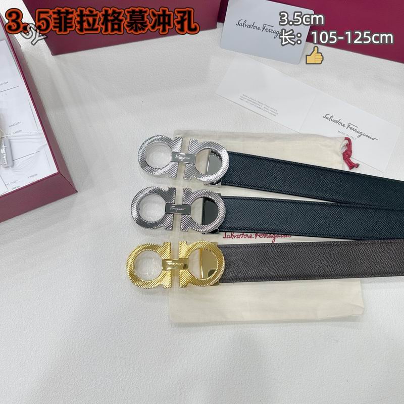 Ferragamo belt 35mmX105-125cm 8L256